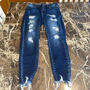 KanCan Signature Ultra High Rise Ankle Skinny Womens size 26